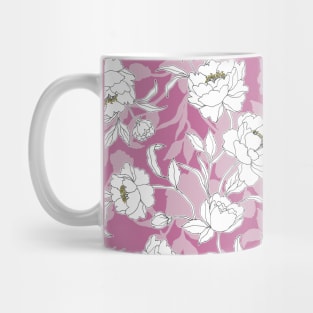 Bold floral pattern Mug